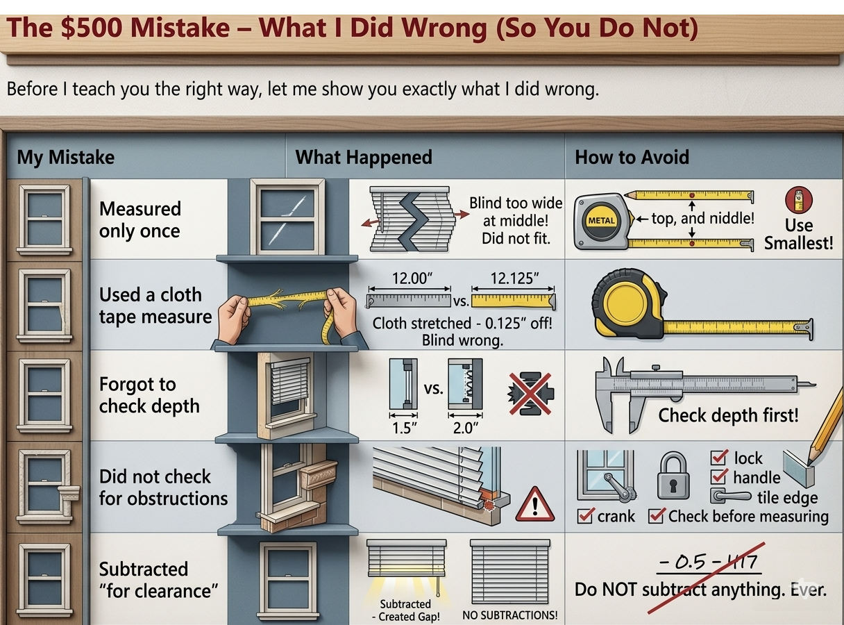 How to Measure for Made to Measure Blinds