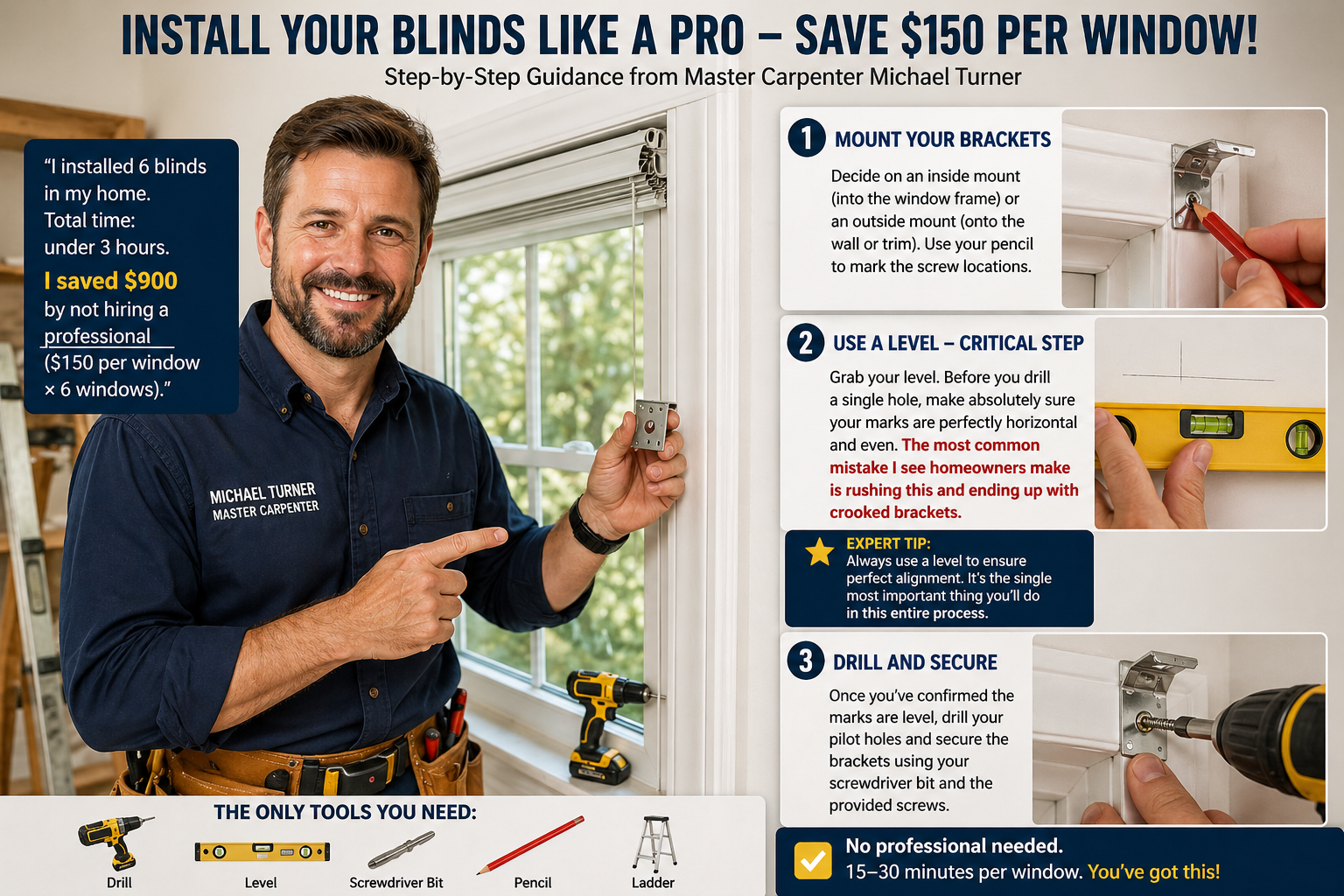 How to Install Made to Measure Blinds