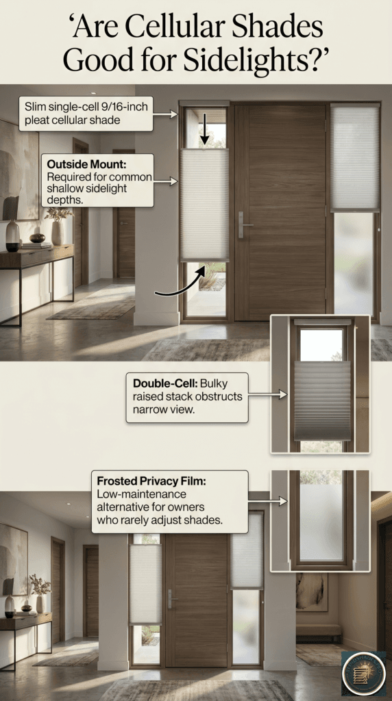 Are Cellular Shades Good for Sidelights -Yes