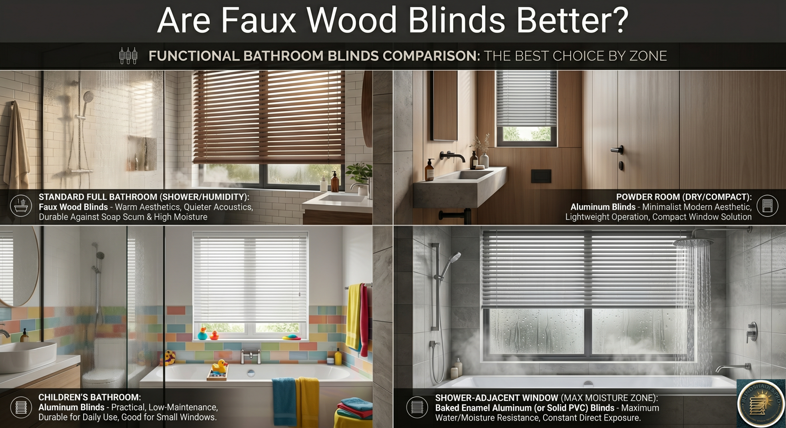 Are Faux Wood Blinds Better