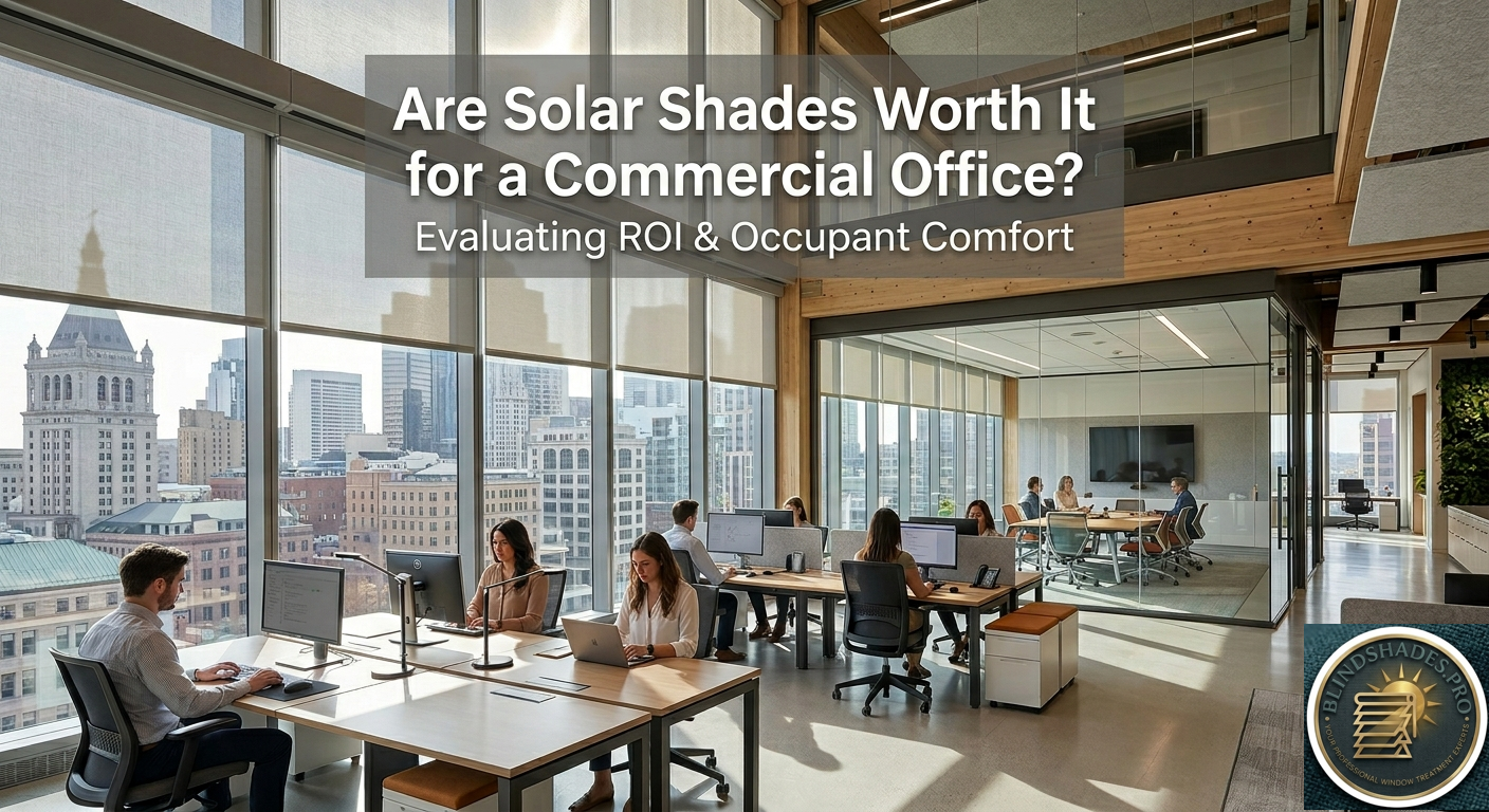Are Solar Shades Worth It for a Commercial Office