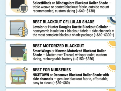 Best Blackout Blinds & Shades