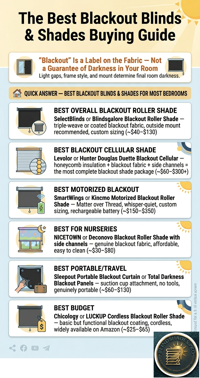 Best Blackout Blinds & Shades