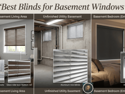 What Are the Best Blinds for Basement Windows