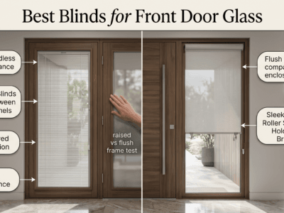 Best Blinds for Front Door Glass
