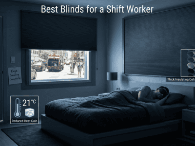 Best Blinds for a Shift Worker Bedroom