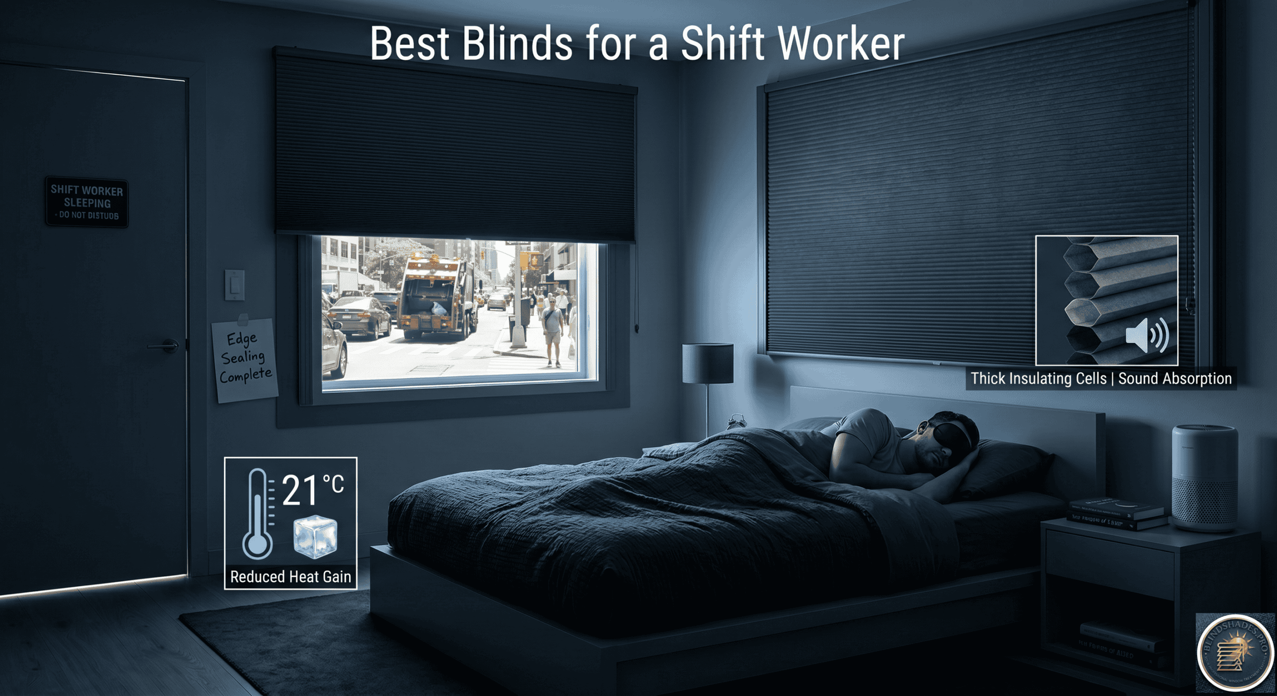 Best Blinds for a Shift Worker Bedroom