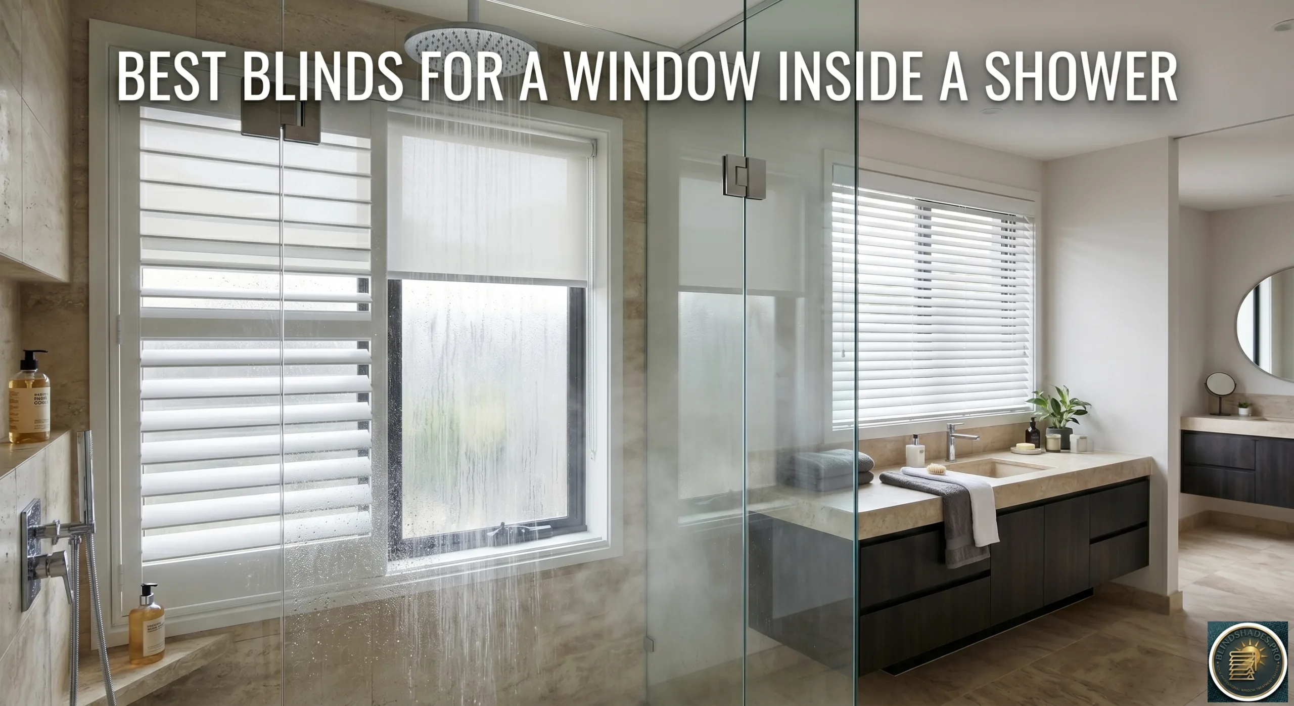 Best Blinds for a Window Inside a Shower