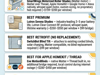 Best Motorized & Smart Blinds