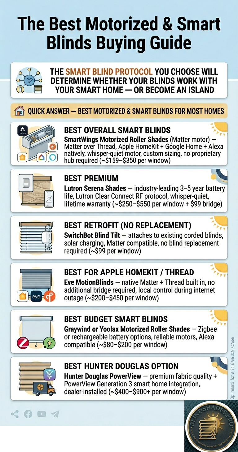 Best Motorized & Smart Blinds