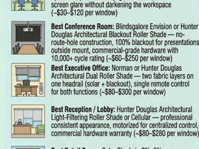 Best Office & Commercial Blinds & Shades