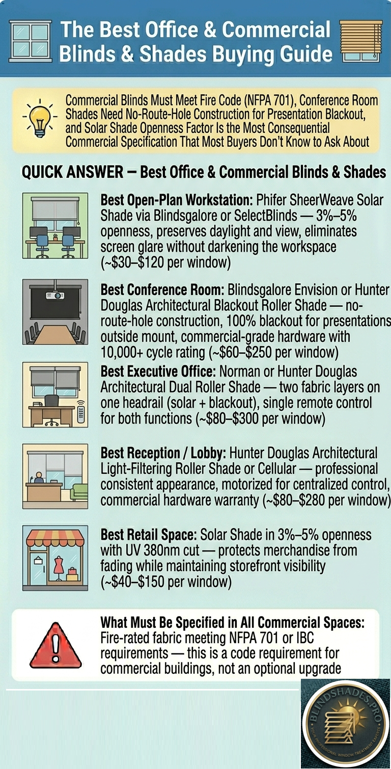 Best Office & Commercial Blinds & Shades