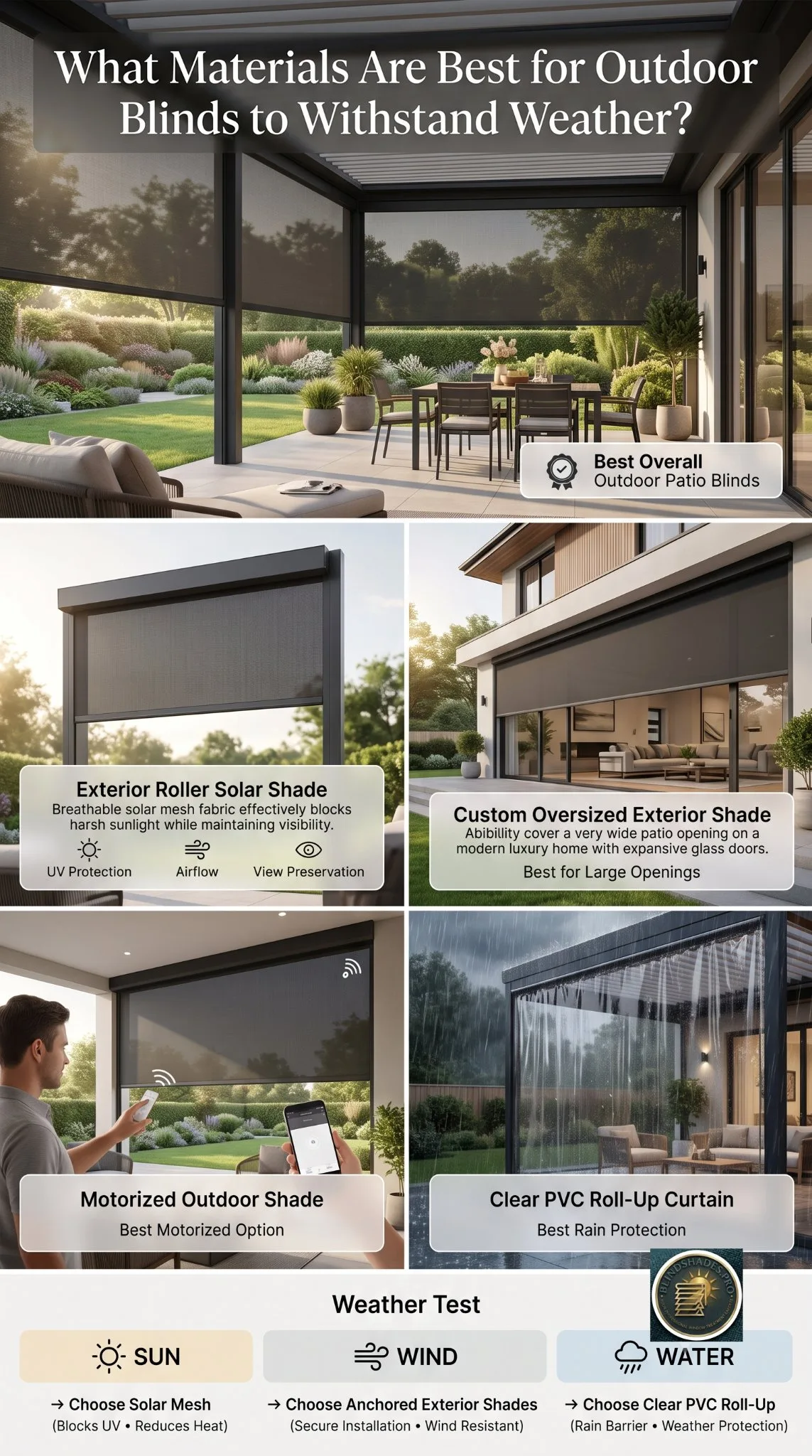 Best Outdoor Patio Blinds 2026: The Buyers Guide