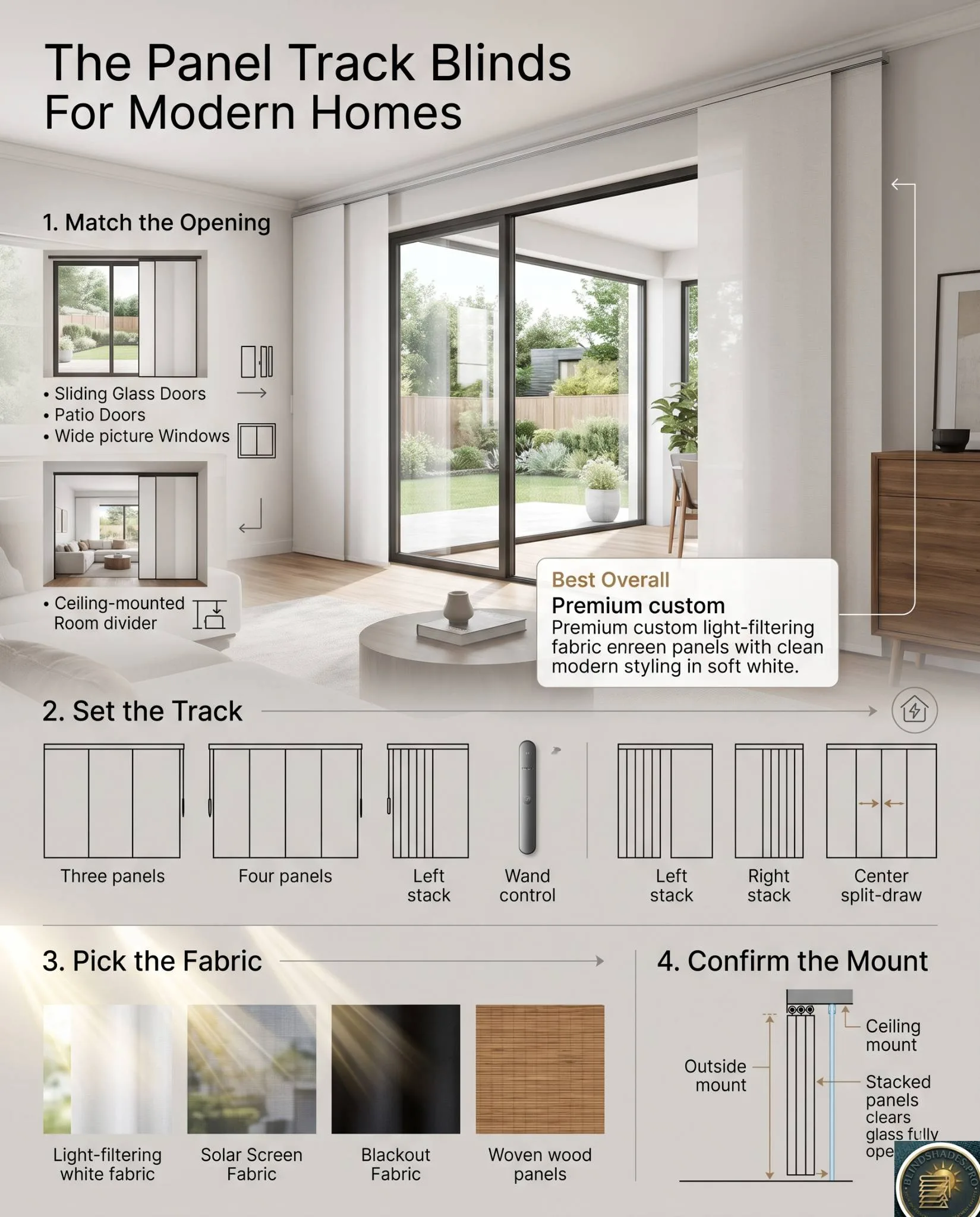 Best Panel Track Blinds: The Complete Buying Guide (2026)