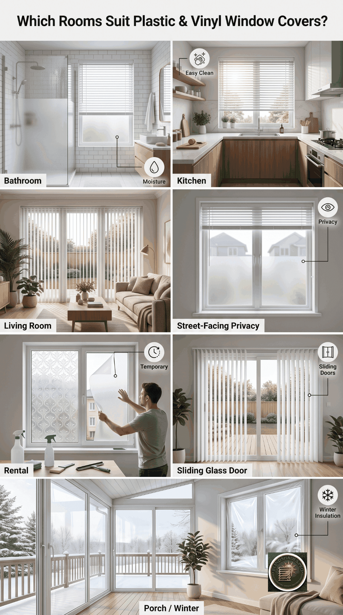 Best Plastic & Vinyl Window Covers 2026: All 5 Types
