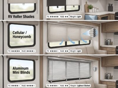 est RV Blinds & Shades (2026): Pass the Road Test First