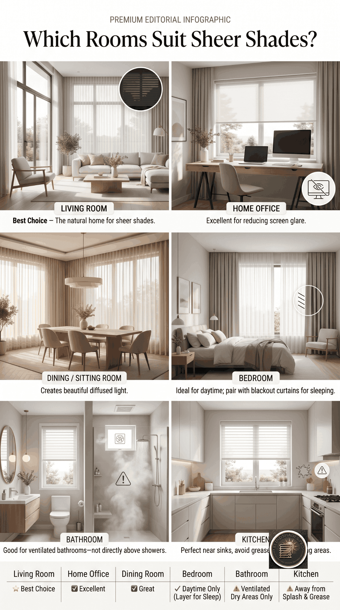 Best Sheer Shades 2026: Vanes, Views + the Value Tiers