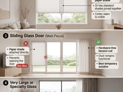 Best Temporary Blinds & Shades (2026): The No-Damage Guide to Renting, Moving, and Making Do