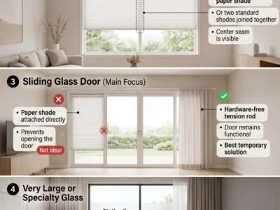 Best Temporary Blinds & Shades (2026): The No-Damage Guide to Renting, Moving, and Making Do