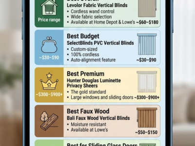 Best Vertical Blinds