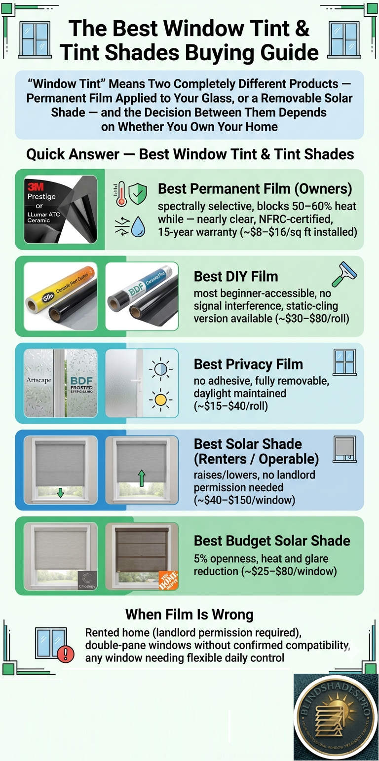Best Window Tint & Tint Shades