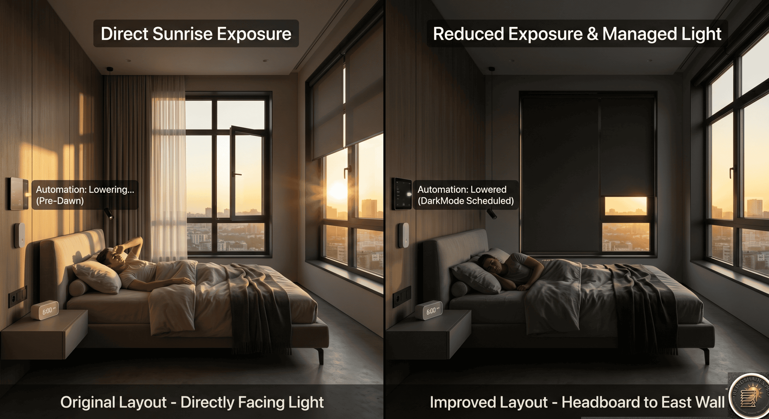 Best Window Treatment for a Bedroom