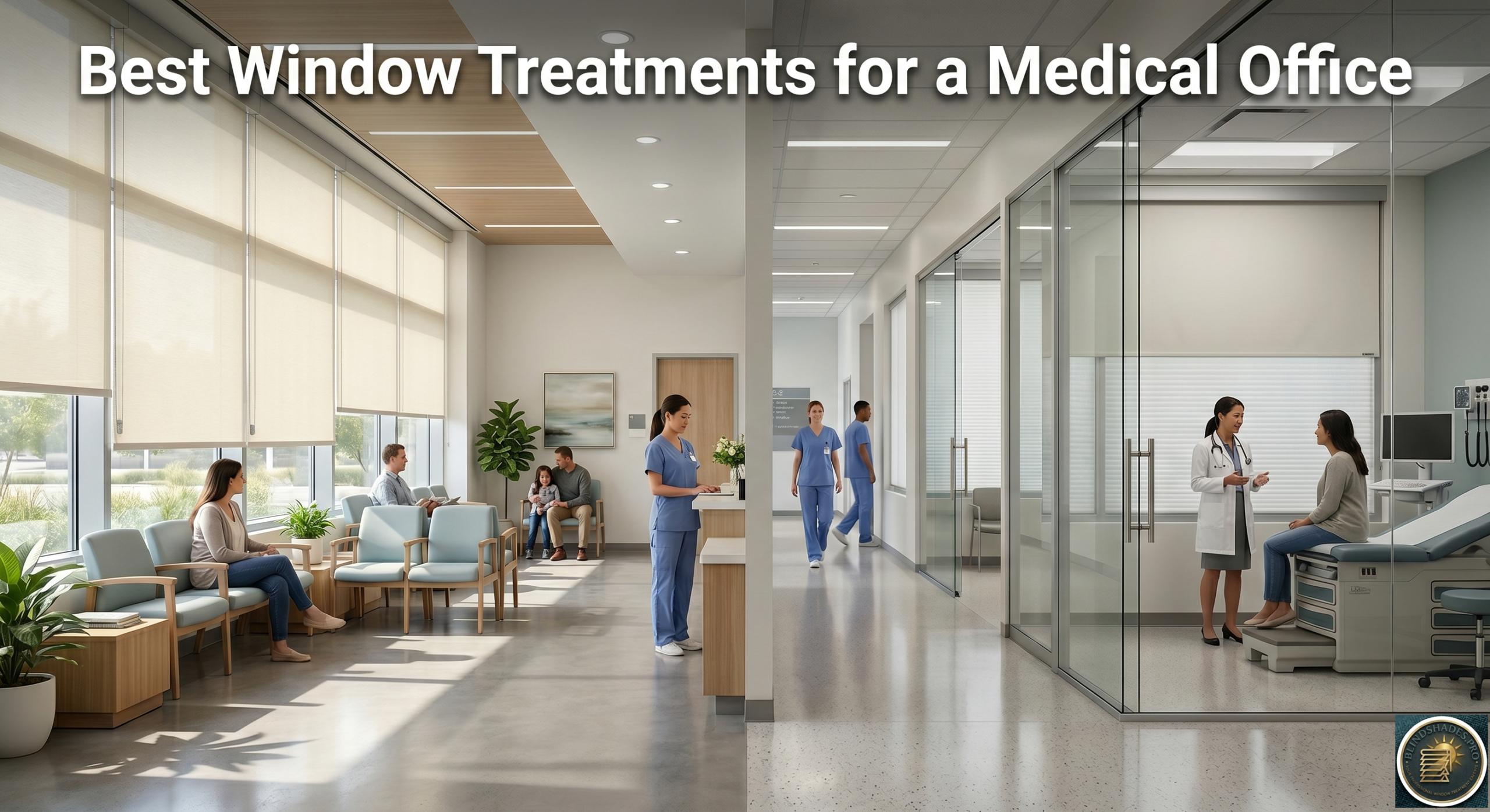 Best Window Treatments for a Medical Office