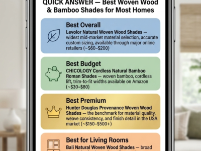 Woven Wood & Bamboo Shades