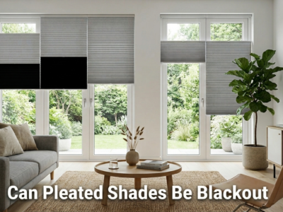 Can Pleated Shades Be Blackout