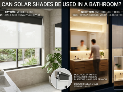 Can Solar Shades Be Used in a Bathroom
