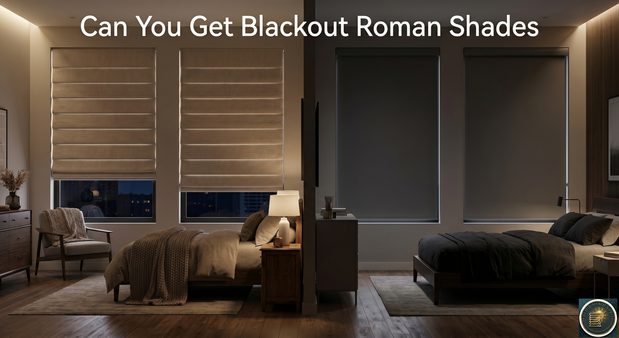 Can You Get Blackout Roman Shades