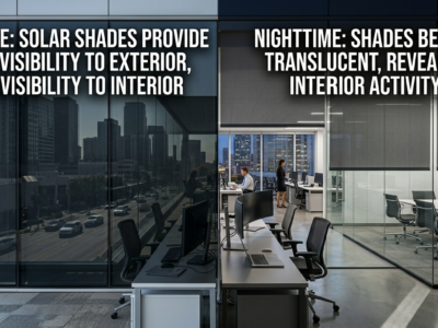 Can You See Through Solar Shades From Outside