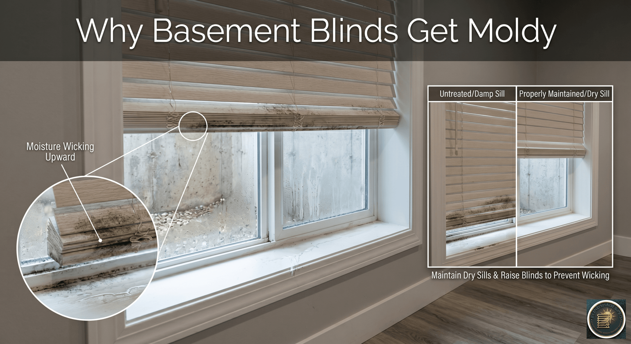 Do Basement Blinds Get Moldy