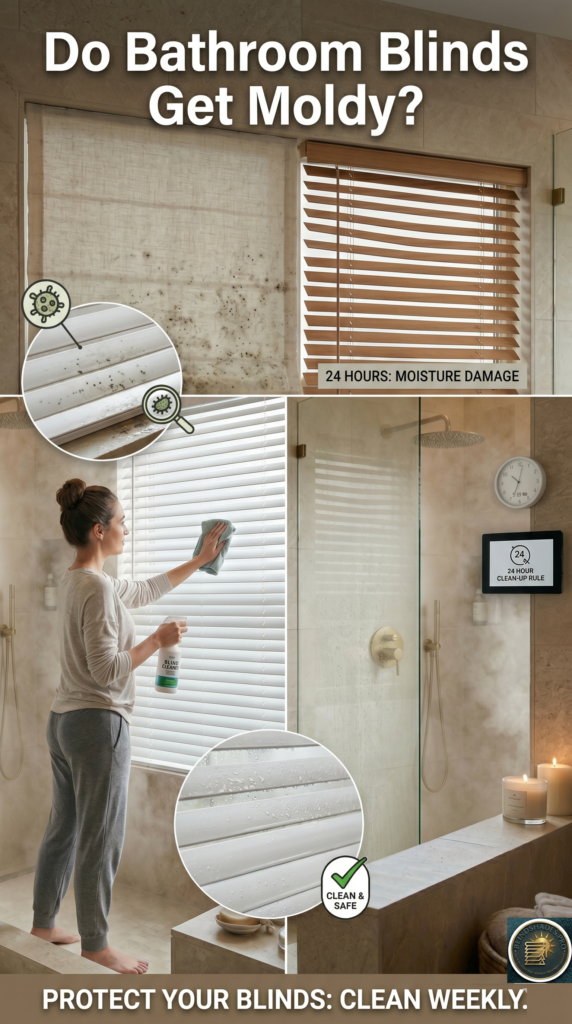 Do Bathroom Blinds Get Moldy — How to Prevent Mold on Bathroom Blinds
