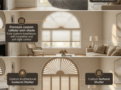 How Do You Cover a Half-Round Window