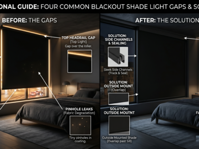 Why Is Light Coming Through the Sides of My Blackout Blinds — How to Fix Light Gaps