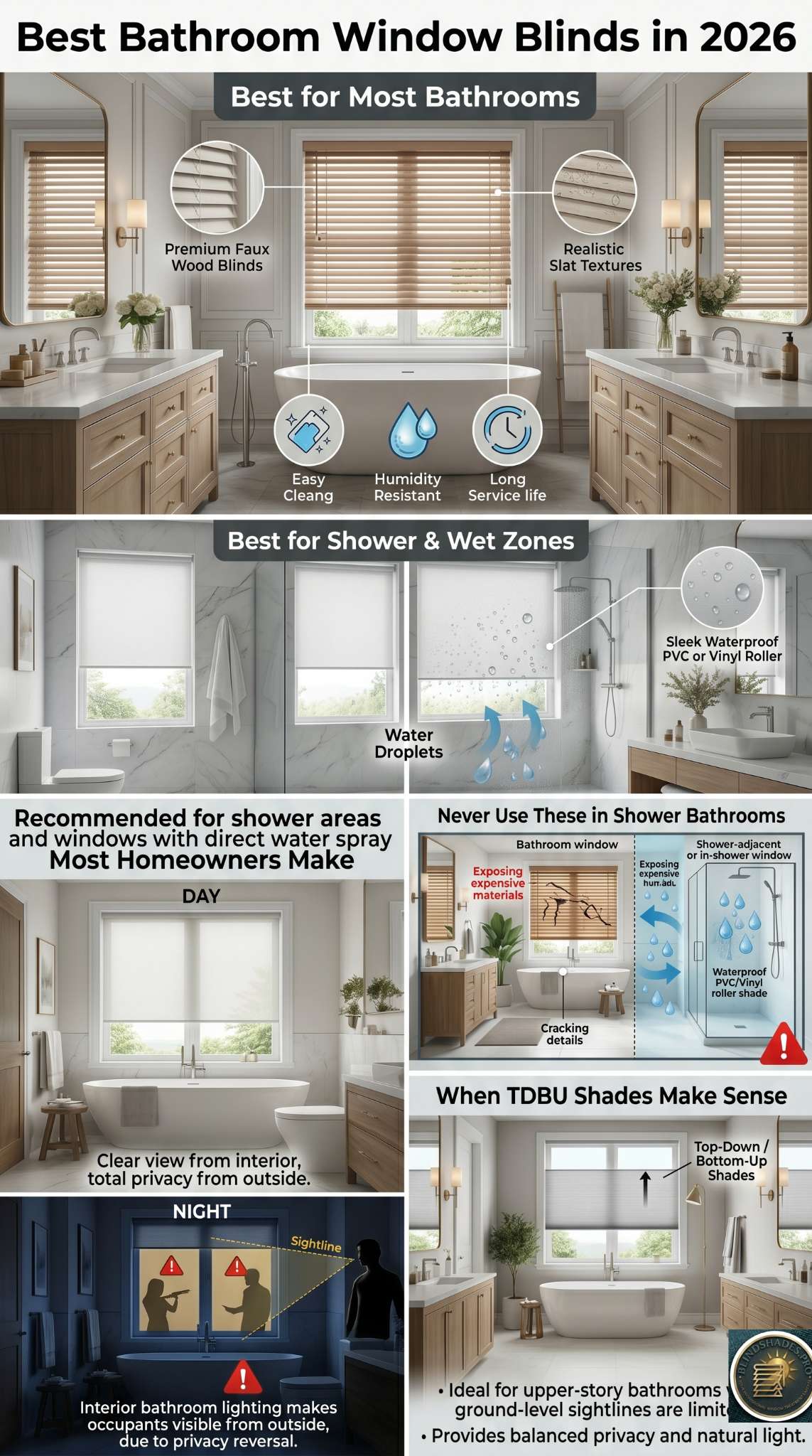 The Best Bathroom Window Blinds & Shades Buying Guide 2026
