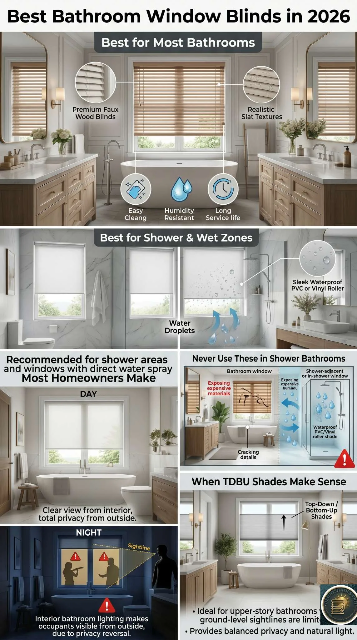 The Best Bathroom Window Blinds & Shades Buying Guide 2026