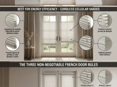 The Best French Door Blinds & Shades Buying Guide 2026