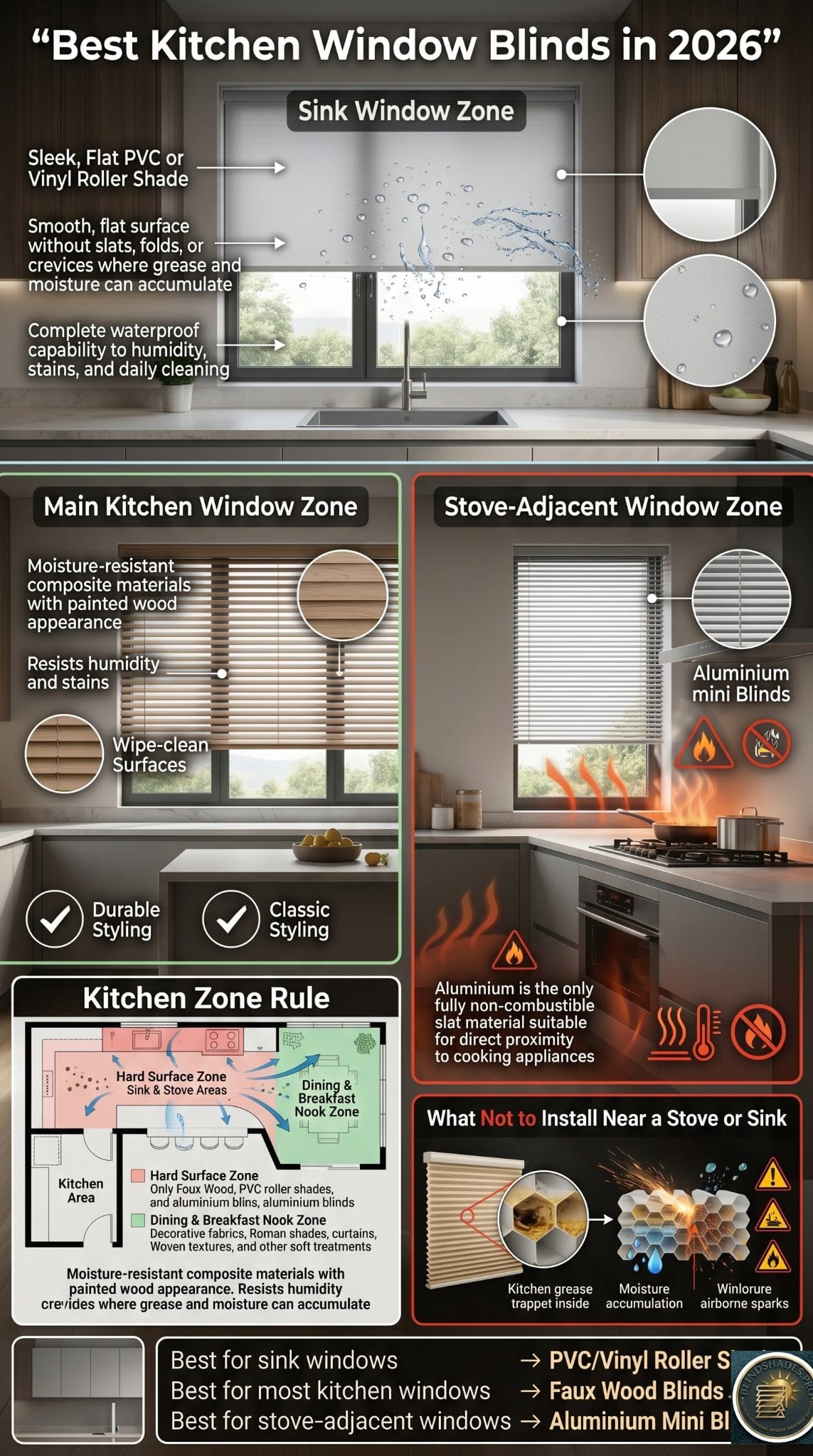 The Best Kitchen Window Blinds & Shades Buying Guide 2026
