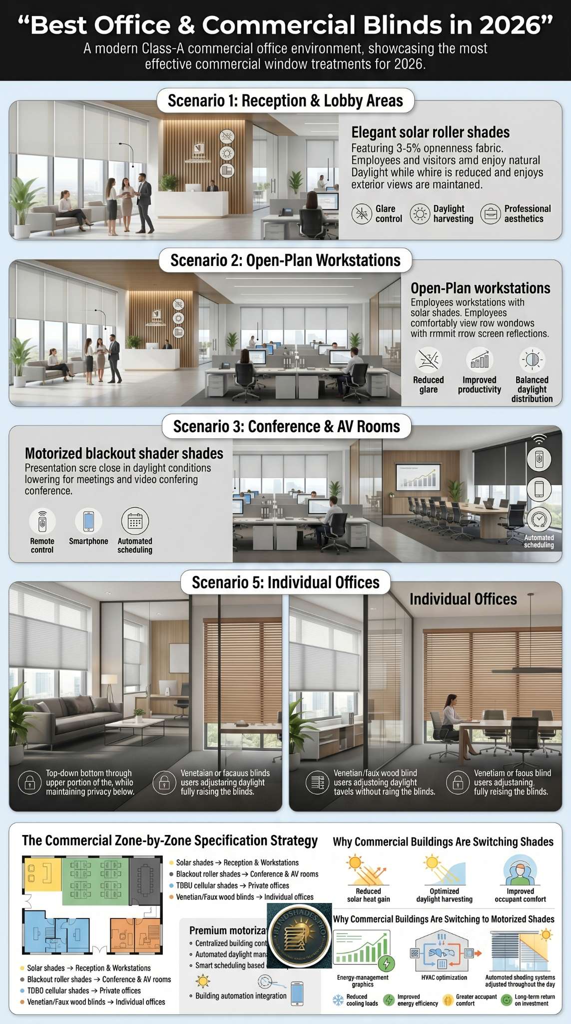 The Best Office & Commercial Blinds & Shades Buying Guide 2026