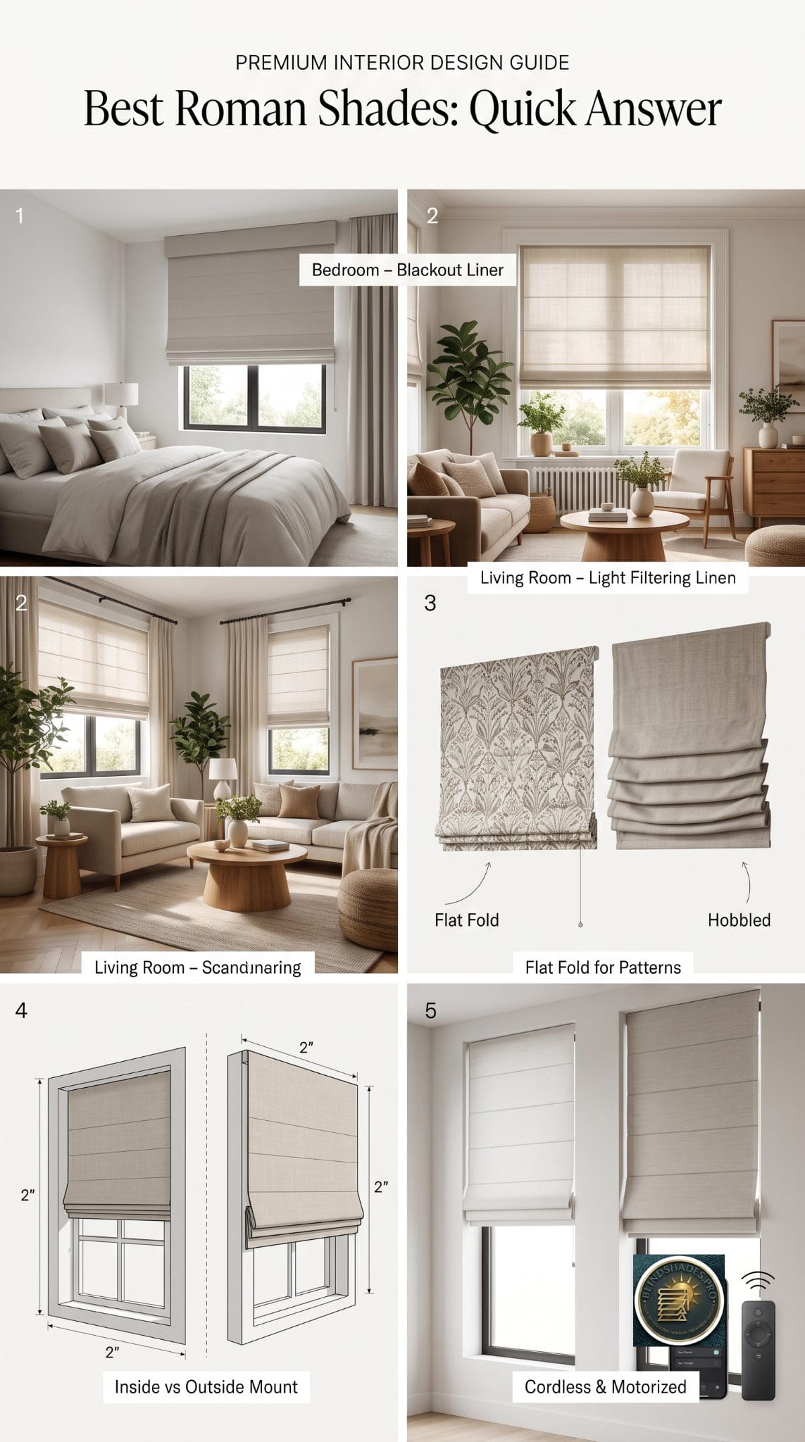 The Best Roman Shades Buying Guide (2026)