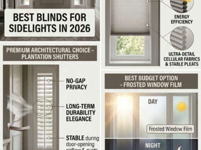 The Best Sidelights & Front Door Blinds & Shades Buying Guide
