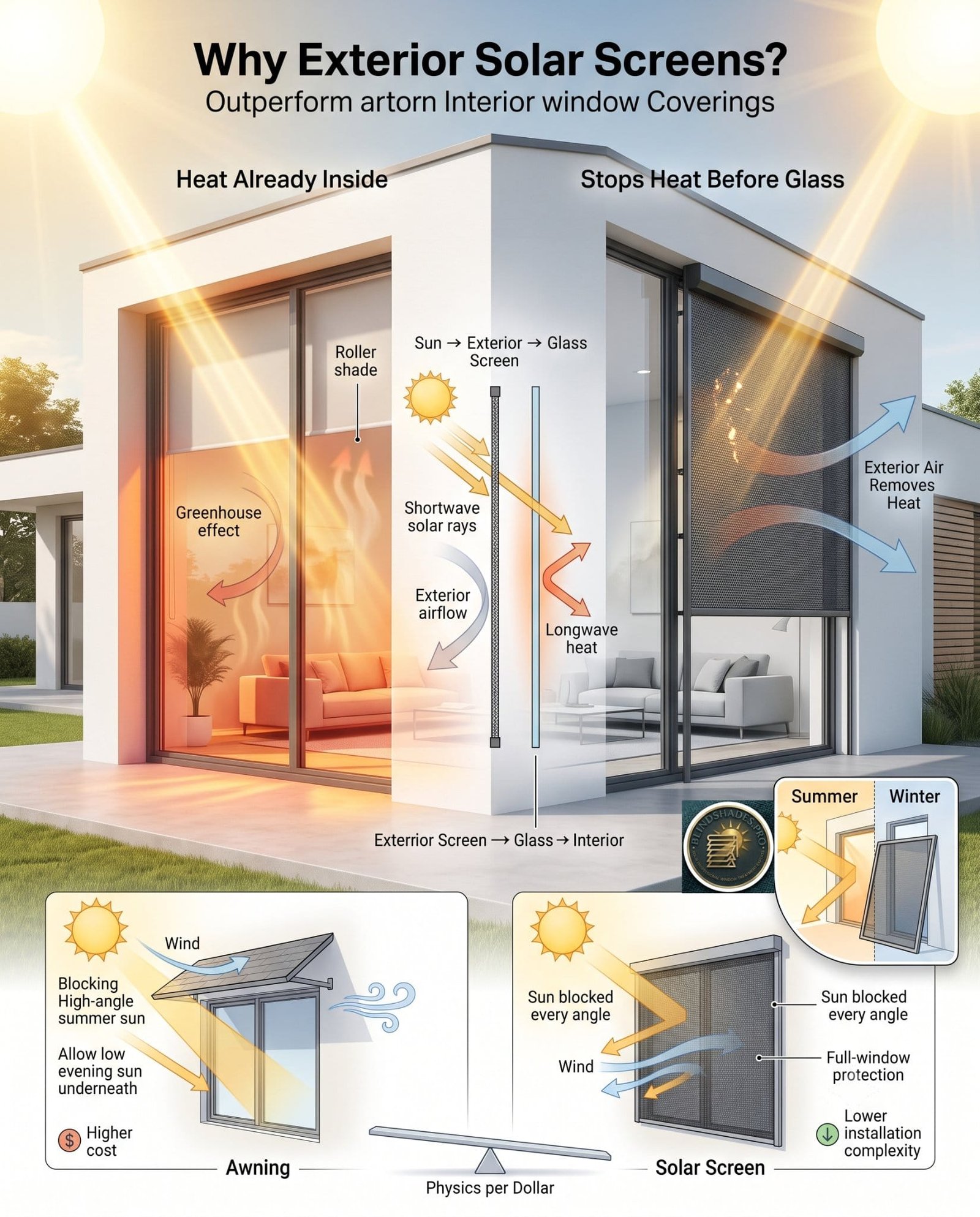 Best Solar Screens 2026: 80% vs 90%, Colors, Mesh + Picks