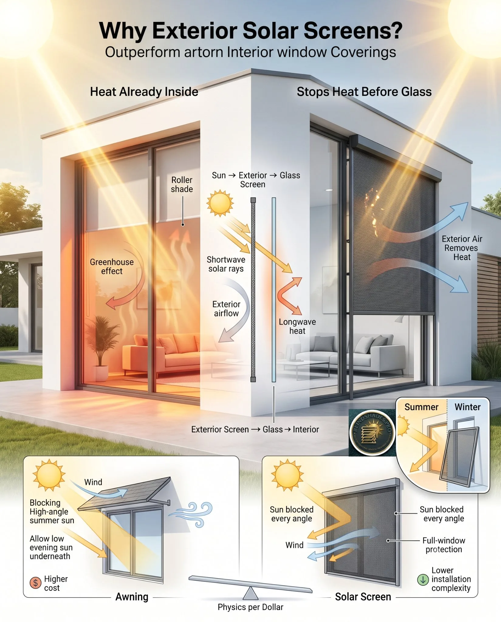 Best Solar Screens 2026: 80% vs 90%, Colors, Mesh + Picks