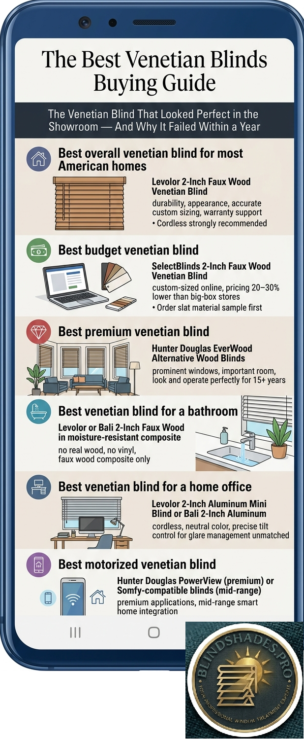The Best Venetian Blinds