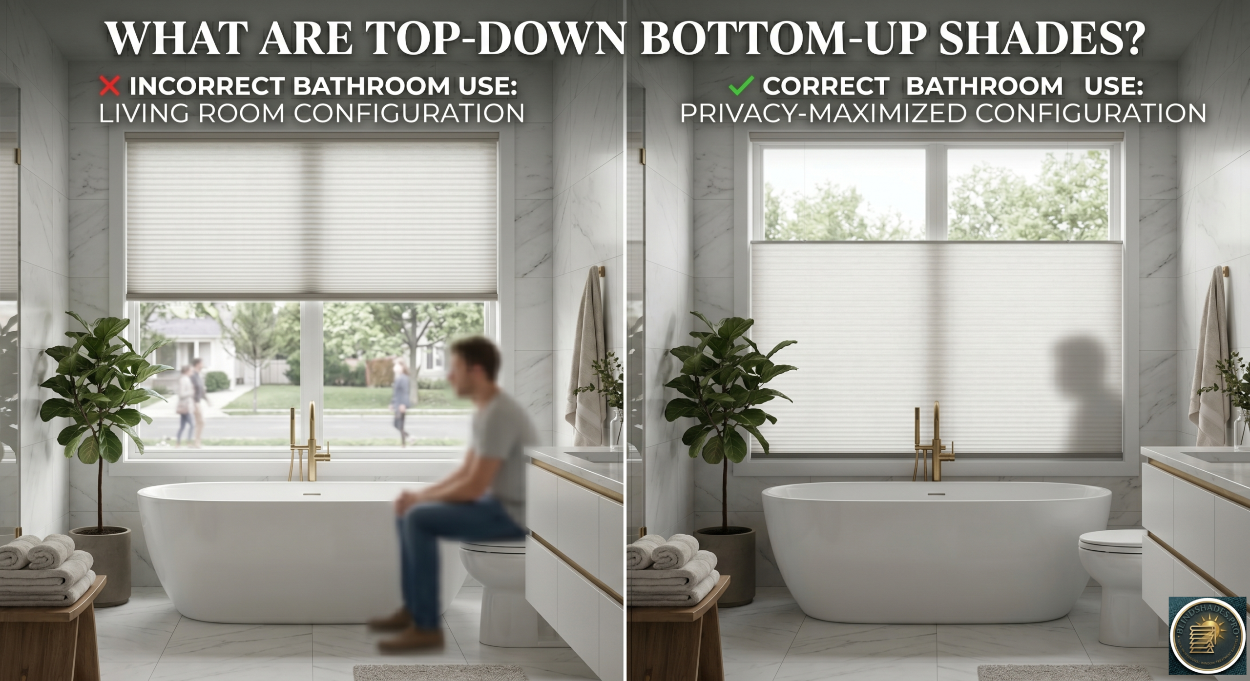 What Are Top-Down Bottom-Up Shades