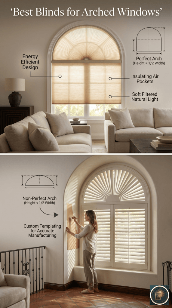 What Are the Best Blinds for Arched Windows