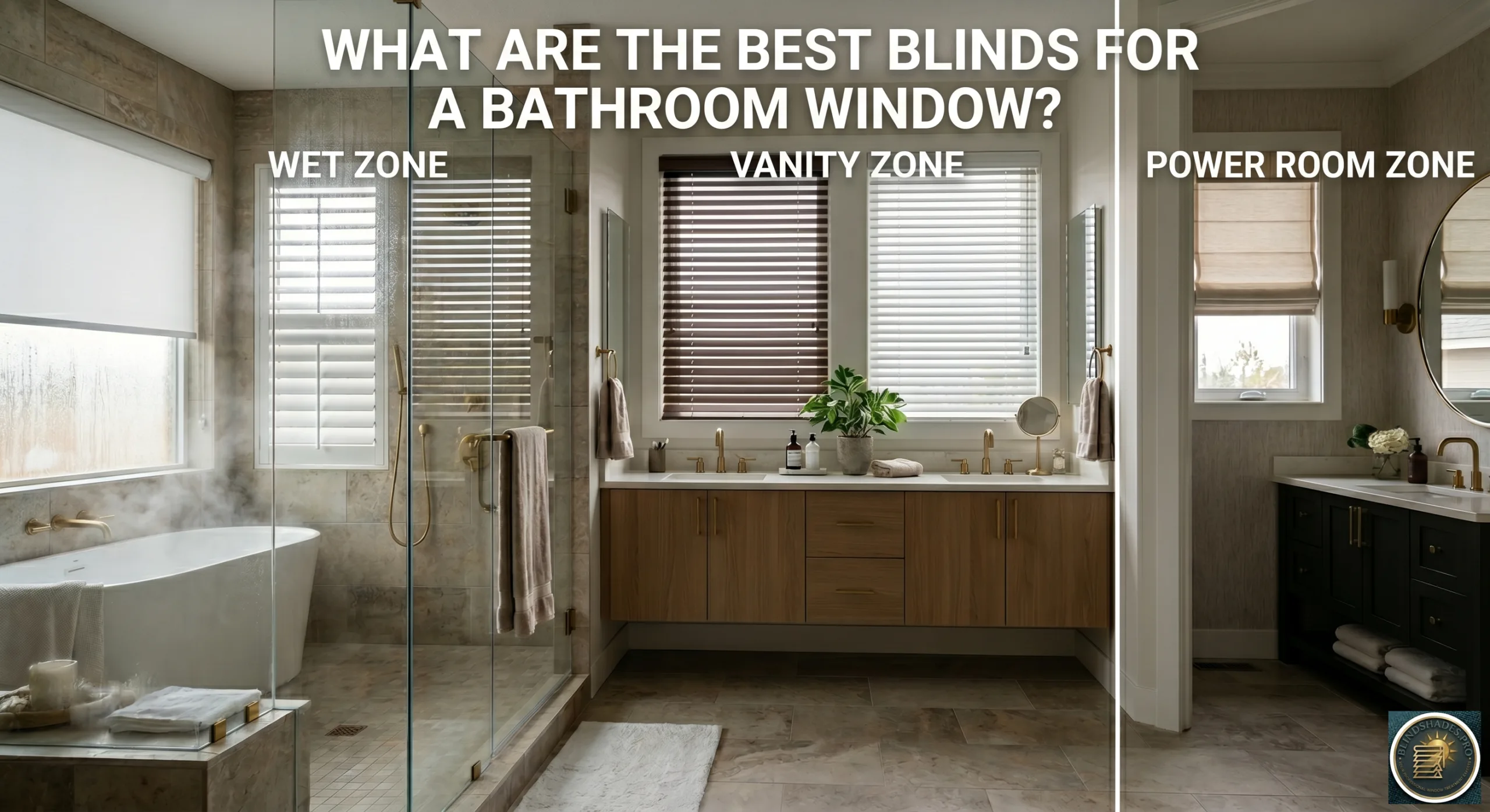 What Are the Best Blinds for a Bathroom Window