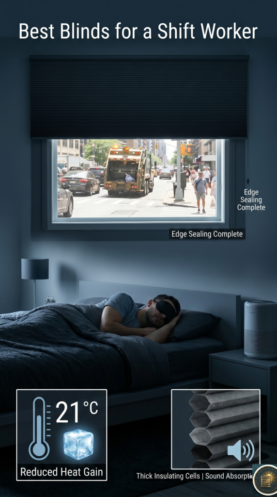 What Are the Best Blinds for a Shift Worker Bedroom — Total Blackout Guide
